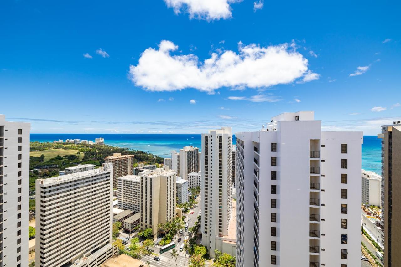 شقة Upscale Penthouse With Ocean Views - Free Parking هونولولو المظهر الخارجي الصورة