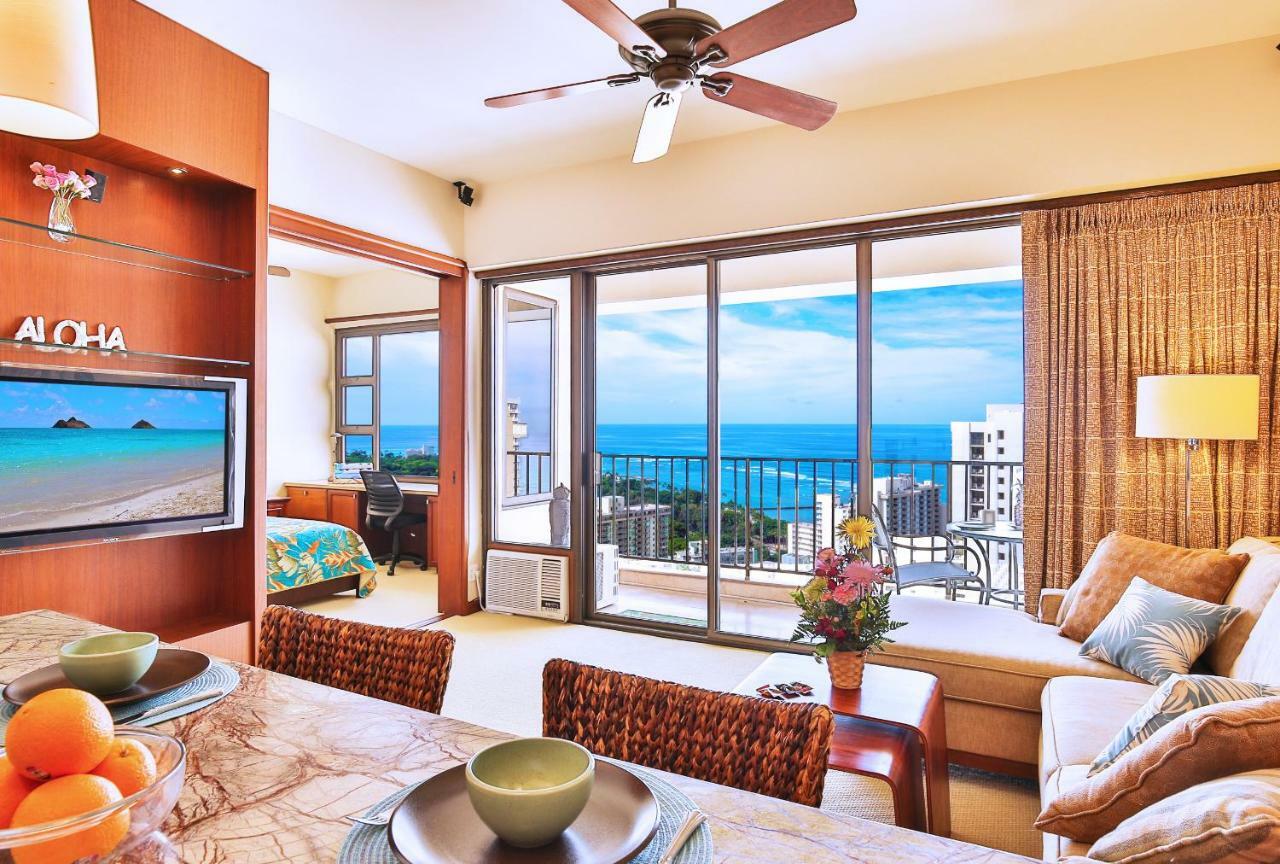 شقة Upscale Penthouse With Ocean Views - Free Parking هونولولو المظهر الخارجي الصورة